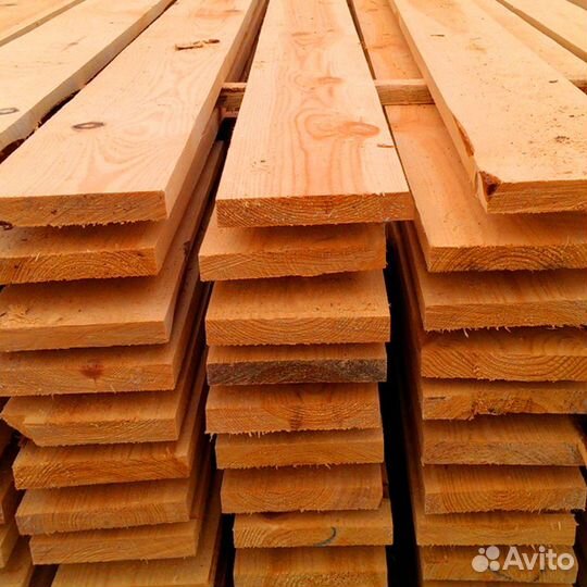 Доска из сосны 50х200х6000мм, гарантия качества