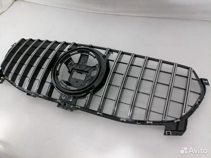Решетка радиатора GT на Mercedes GLE V167 хром