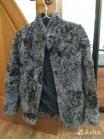 Шуба мутон стриженый
