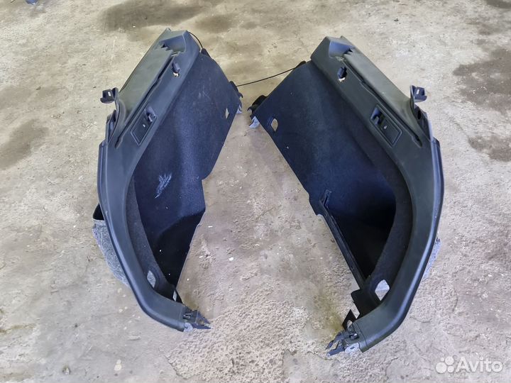 Обшивка багажника vw passat b8 универсал