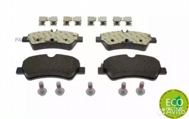 Ferodo FVR4398 FVR4398 колодки диск. задн.\ Ford T