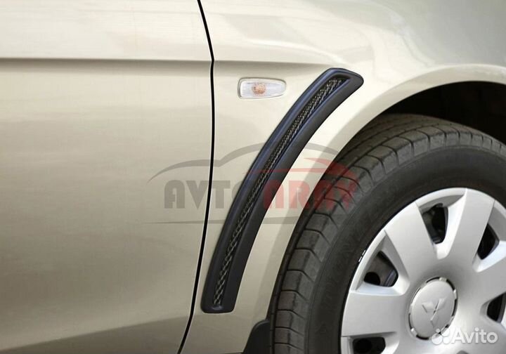 Жабры Evo на крылья для Mitsubishi Lancer 10(Х)