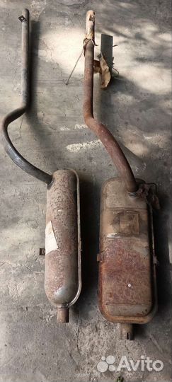 Глушитель для москвич 408