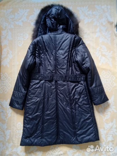 Пальто пуховик женский 58 размер