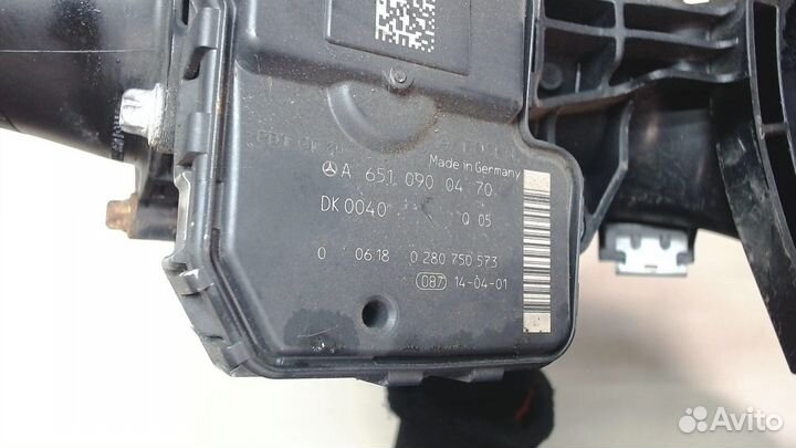 Заслонка дроссельная Mercedes GLA X156 2014, 2014