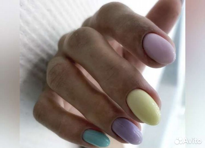 Маникюр на дому с покрытием гель-лака