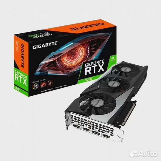 Видеокарта gigabyte nvidia GeForce RTX 3060 Gaming