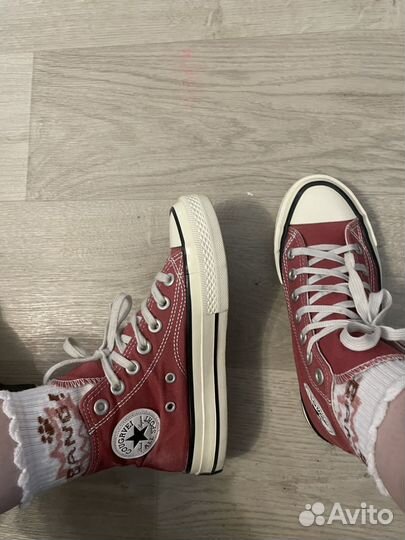 Кеды женские конверсы