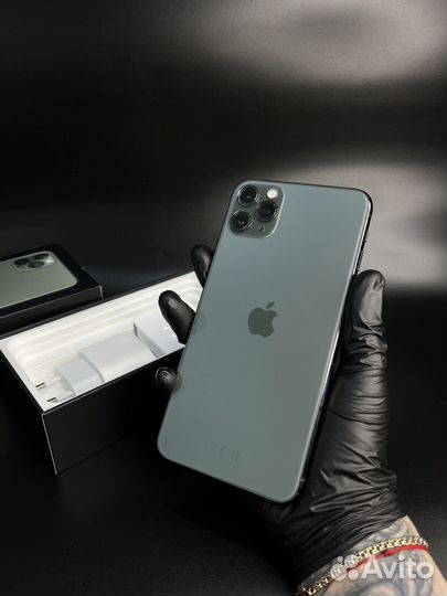 iPhone 11 Pro Max 256gb Midnight Green акб 100