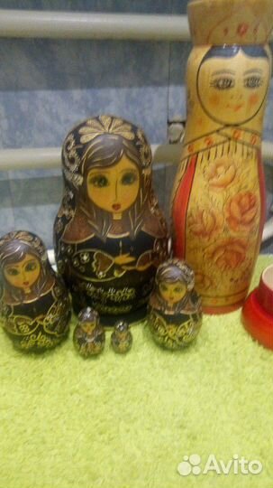Матрешки деревянные