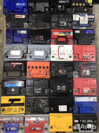 Рабочие Б/У Аккумуляторы