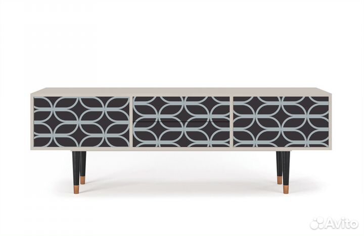 Тв-тумба T4 - Сатин - Braided Blue