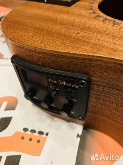 Укулеле концерт EQ с подключением