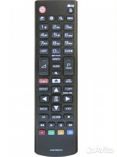 Пульты ду для телевизоров LG