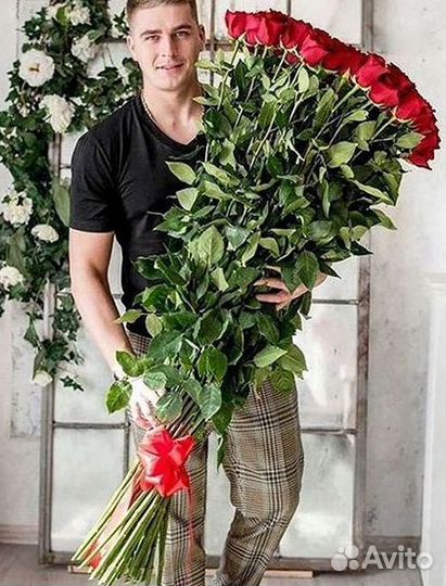 Высокие розы Гигантские розы Доставка цветов