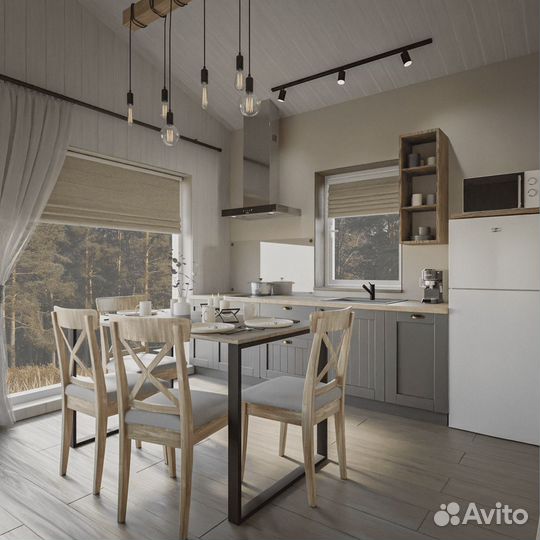 Загородные дома с прибылью от 186000 в мес