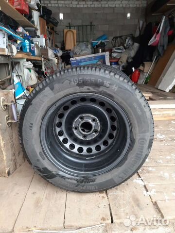 R15 Continental UltraContact 195/65, PCD 5x112 DIA 57.1