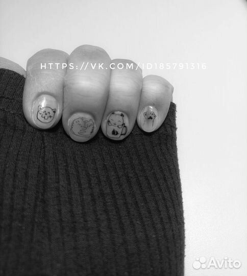 Маникюр на дому, окрашивание и коррекция бровей