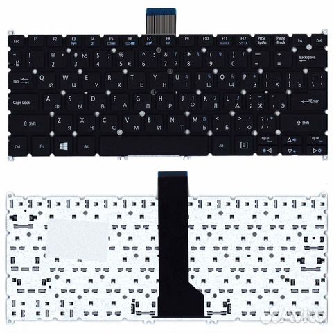 Клавиатура Acer V5-122P черная