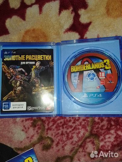 Диск Borderlands 3 ps4