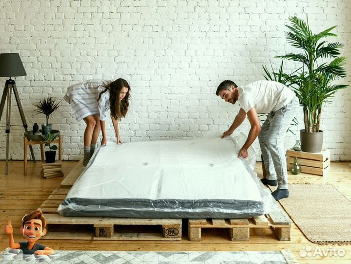 Матрас 140х200 жесткий