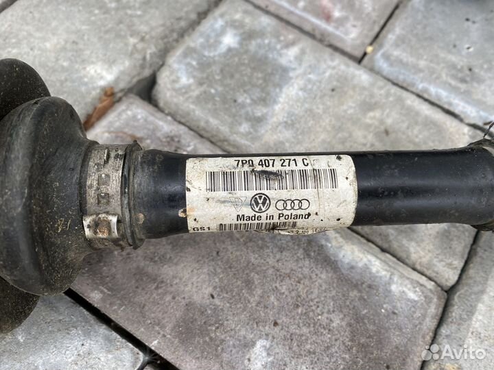 Полуось vw taoureg audi q7