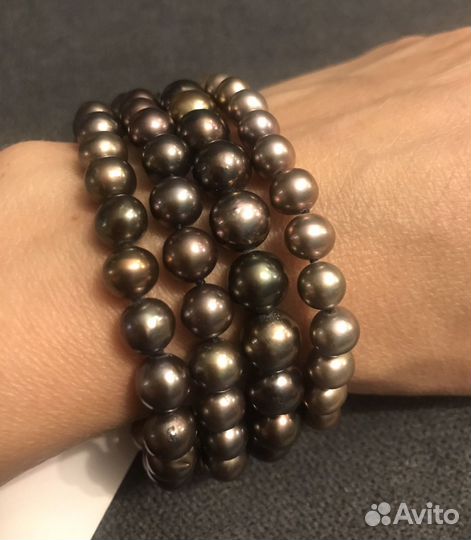 Браслет из натурального жемчуга