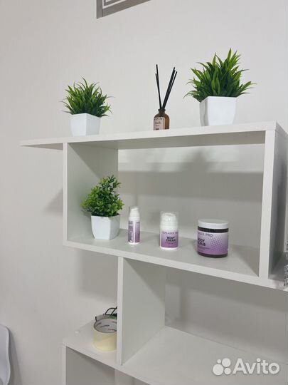 Стеллаж деревянный напольный