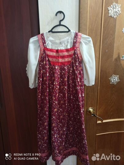 Русский народный костюм для девочек