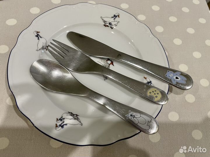 Столовые приборы для малыша (3 предмета)