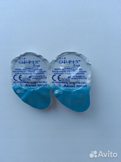 Линзы контактные