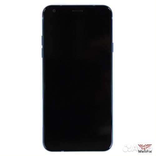 Дисплей для LG Q7 в сборе синий