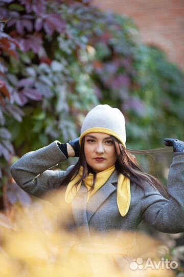 Двухсторонняя шапочка-бини