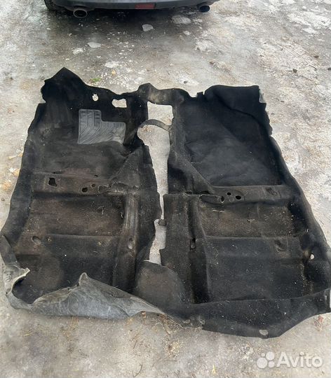 Ковер пола ситроен с4