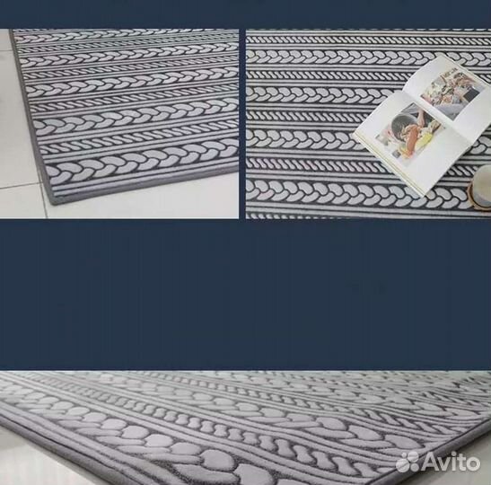 Ковер серый Новый 1.7на2