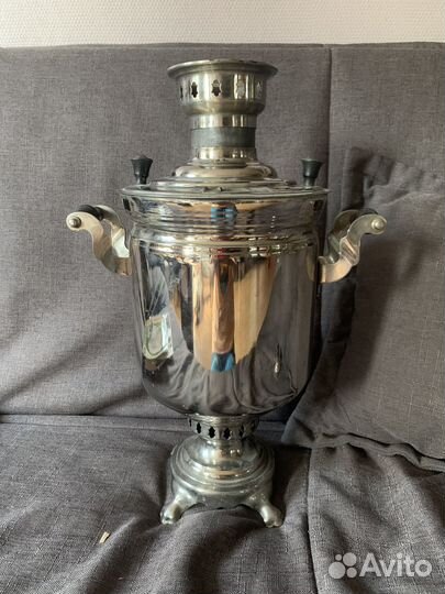 Самовар 5л угольный СССР на дровах