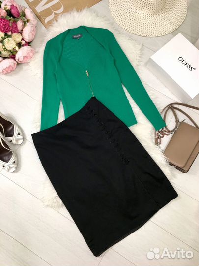 Юбка L MNG, кофточка М/L до 170