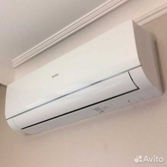 Кондиционер сплит система Haier с установкой