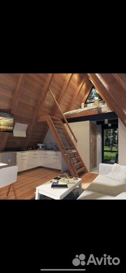 А фрейм, дом, дача, домик, модульные дома