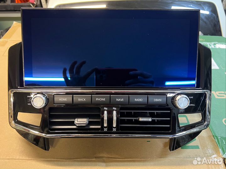 Магнитола в стиле lexus Mitsubishi Pajero 4