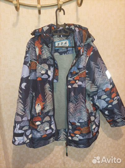 Куртка для мальчика, 122-128, немного утепленная