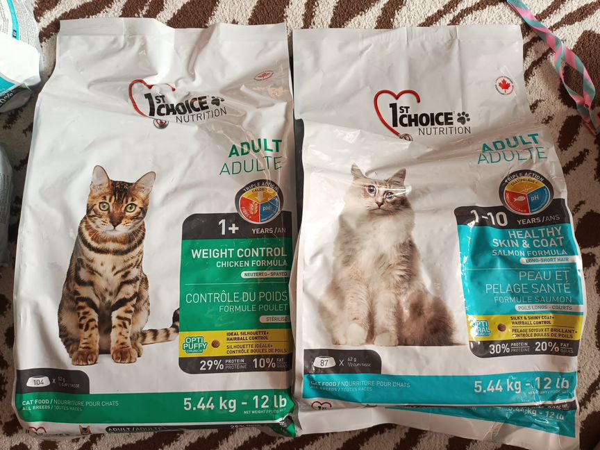 Сухой корм для кошек 1st choice nutrition