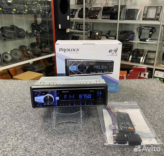 1-DIN USB/SD-ресиверы (без CD) - Prology CMX-250