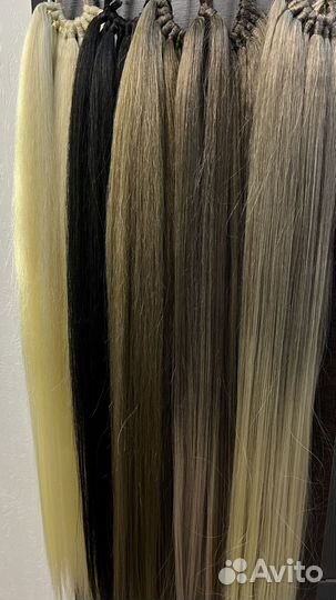 Хвост волосы на резинке, накладной хвост