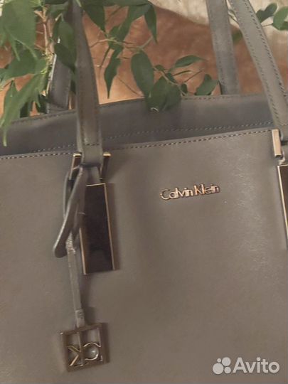 Сумка calvin klein кожа натуральная