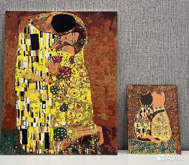 Картина акрилом на холсте