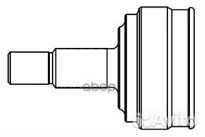 Шрус saab 9000 2.3T 90-98 нар. +ABS 852007 GSP