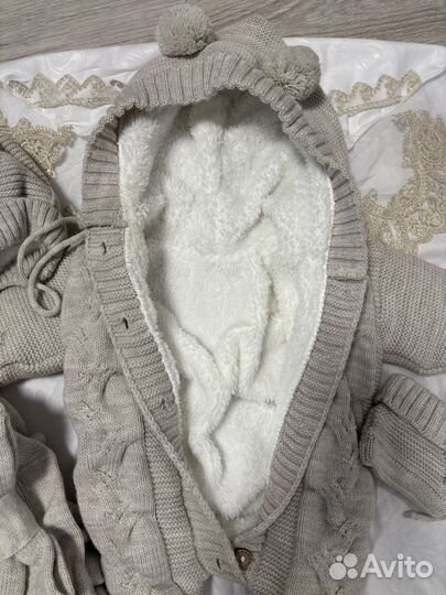 Комплект на выписку зимний