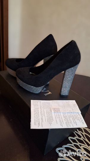 Туфли женские 37 размер замшевые