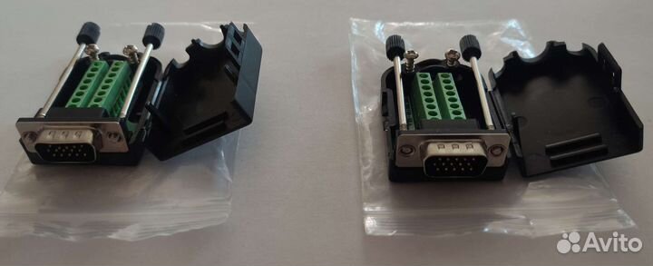 VGA разъем штекерный